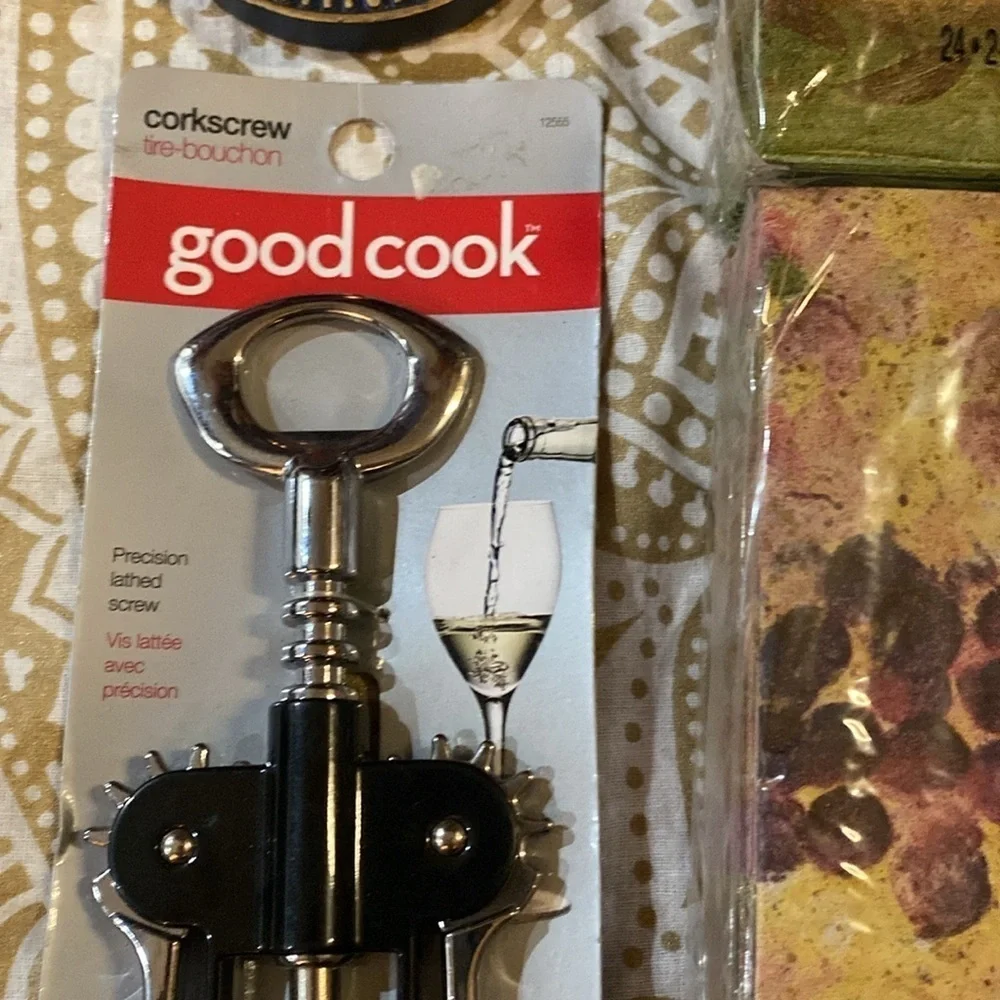 2/$20.  Corkscrew Napa Bundle Bar Accessories Brunch